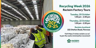 Reclaim Recycling Factory Tour Auckland | October 20